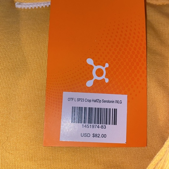 🆕ORANGETHEORY Cropped Pullover Sweatshirt, Size Large - Picture 13 of 14